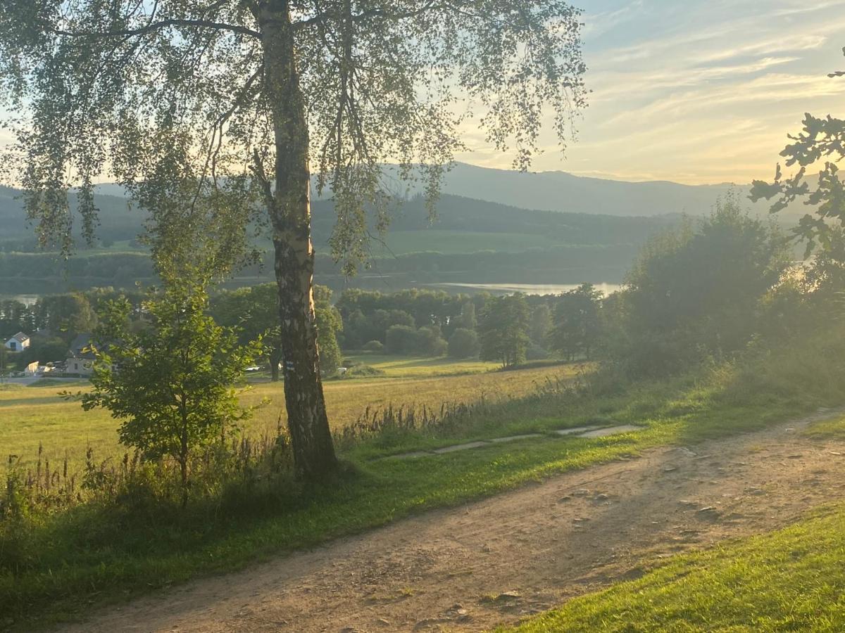 Chata Pod Houbovym Vrchem 2 Horní Planá Buitenkant foto