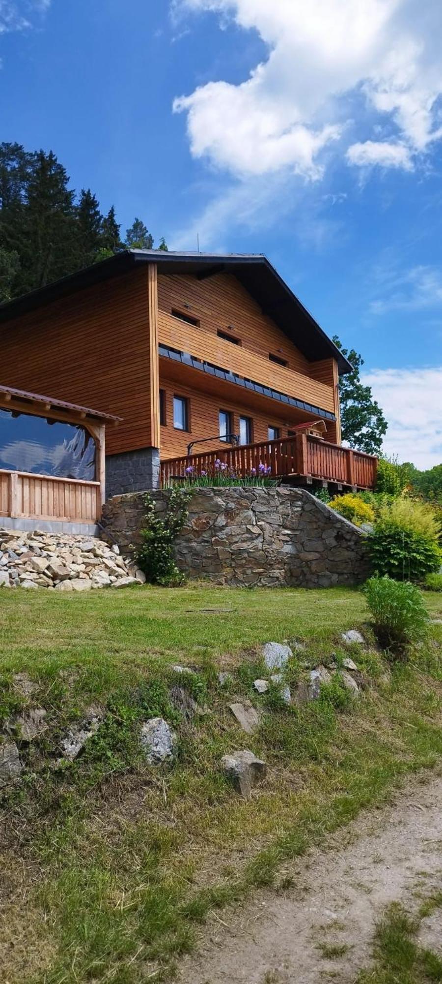 Chata Pod Houbovym Vrchem 2 Horní Planá Buitenkant foto
